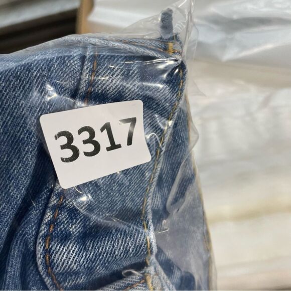 Levi's‎ 505 Jeans Men 38x33 Blue Medium Wash Straight Denim - Picture 14 of 14